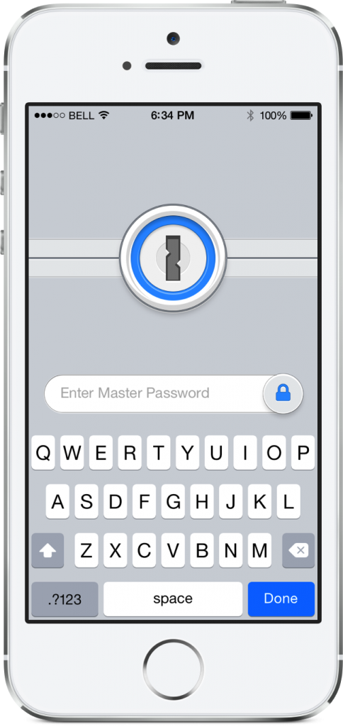 1Password 4.5 for iOS (iPhone screenshot 001)