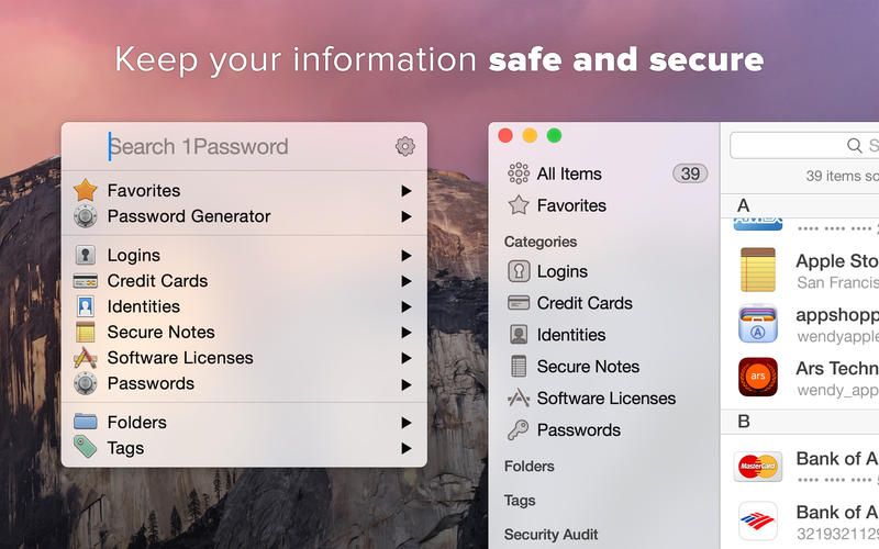 1password yosemite