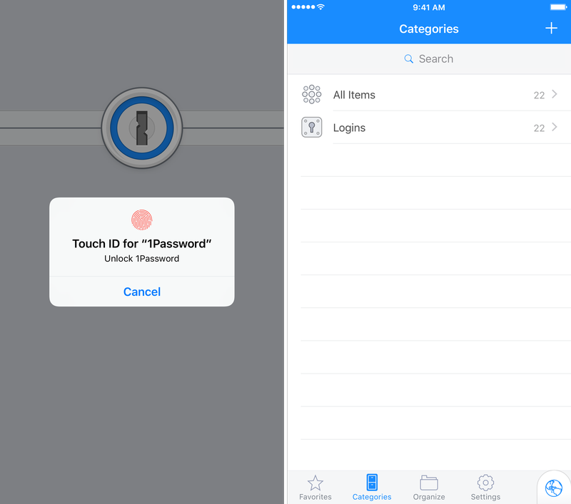1Password iOS