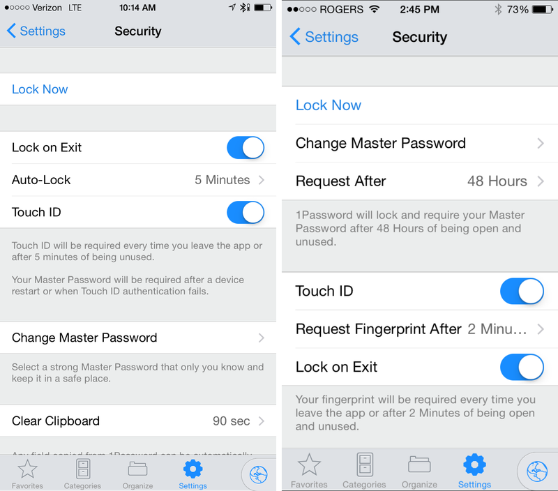 1Password 5.1 for iOS (iPhone screenshot 001)