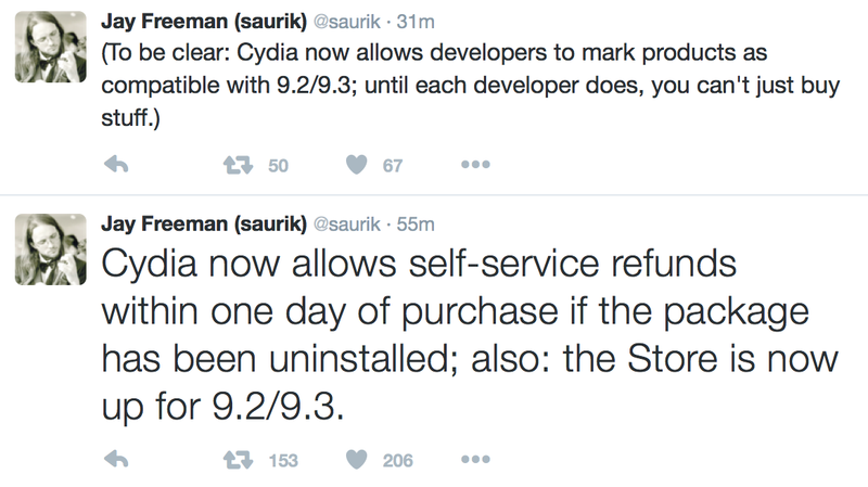 Saurik Self Service Refunds