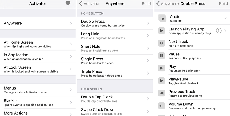 Activator preferences pane