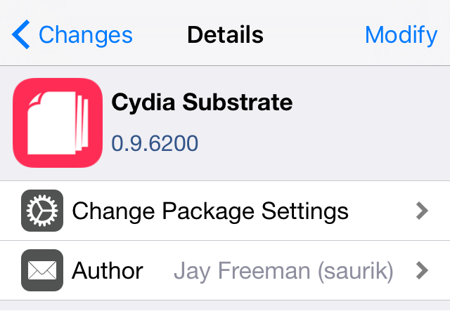 Cydia Substrate iOS 9.3.3