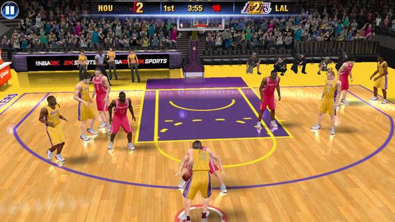 NBA 2K14 1.0 for iOS (iPhone screenshot 002)