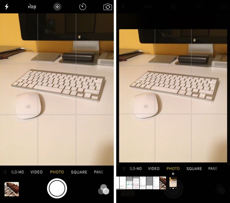 3D Touch Camera image preview
