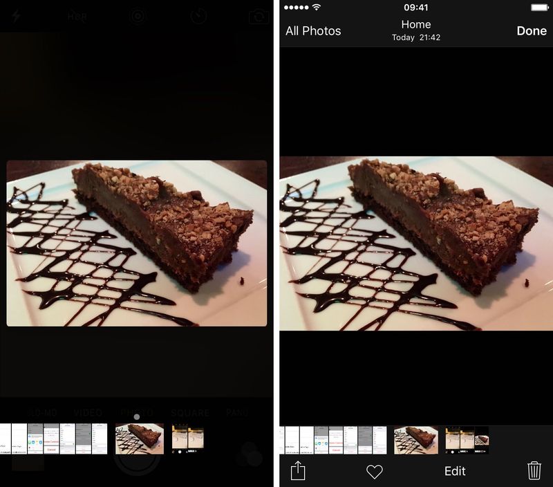 Scrub through preview of pictures