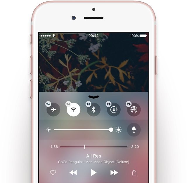 iOS 10 Control Center concept Sam Beckett image 002