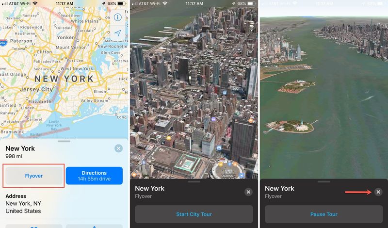 Flyover Apple Maps NYC