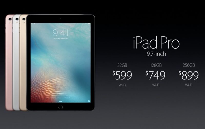 New ipad pro pricing