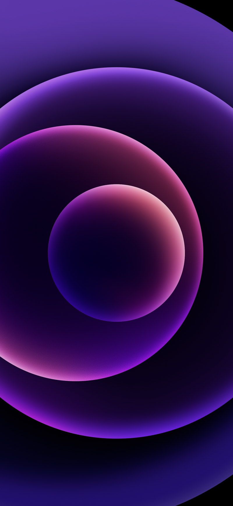 iPhone 12 Purple wallpaper (Dark) @AR72014 idownloadblog