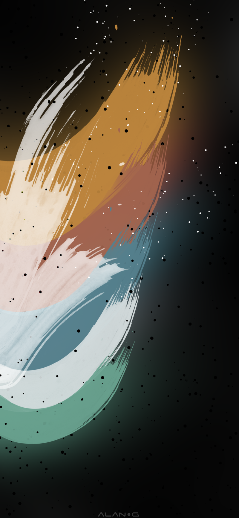Abstract digital paint wallpapers iPhone alan140503 idownloadblog 3
