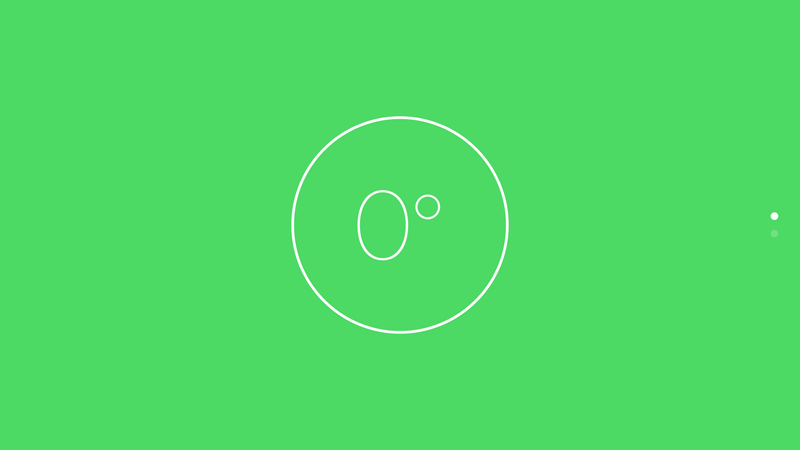 niveau vert sur place