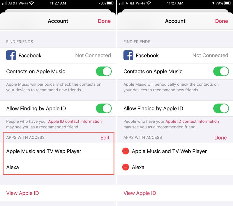 Applications musicales avec Access iPhone