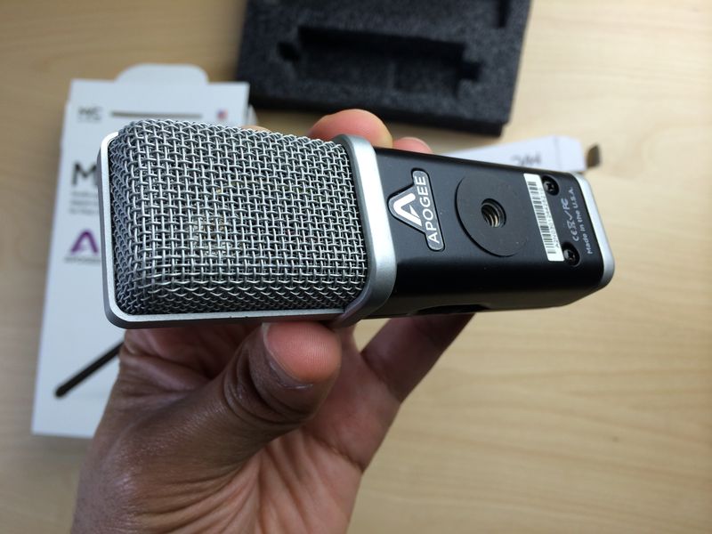Apogee MiC Tripod Hole