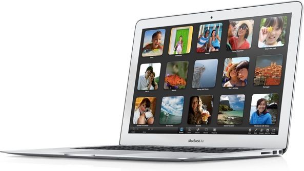 MacBook Air (left angled, iPhoto)