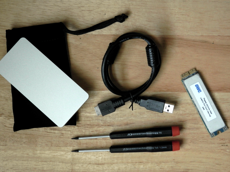 OWC Aura Pro SSD Examen quoi