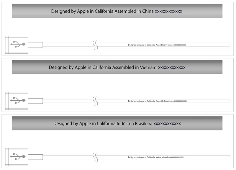 Apple OEM Cable Signs 1