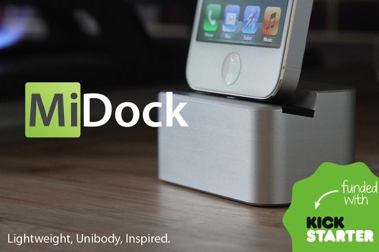 MiDock Kickstarter Splash