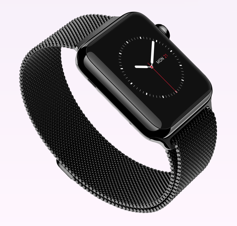 black milanese loop