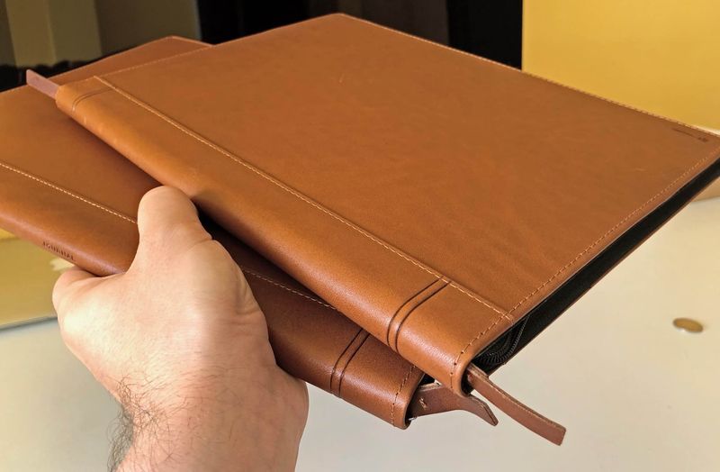 Leather cases for notebooks