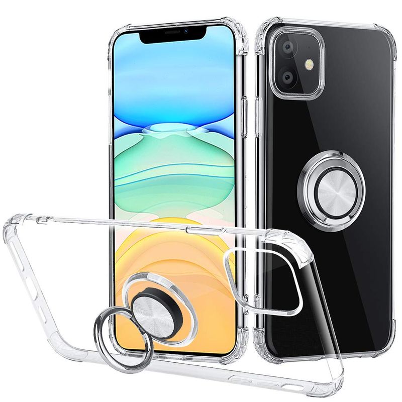 Étui porte-clés transparent iMangoo pour iPhone 11