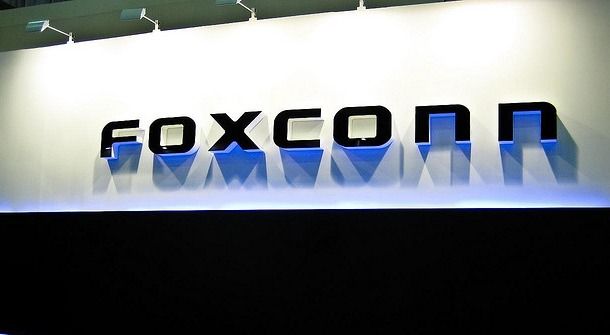 Foxconn sign