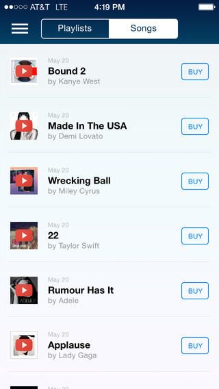Songza 3.2.5 for iOS (iPhone screenshot 005)