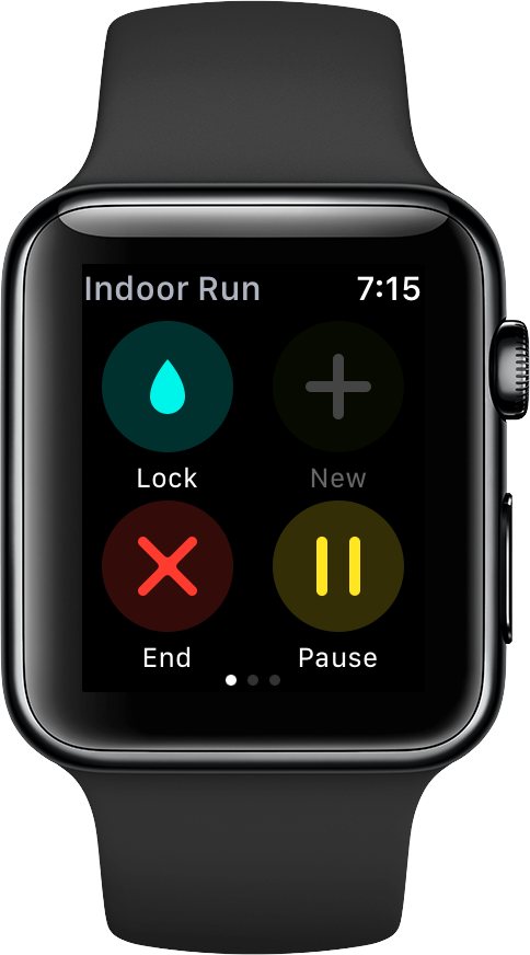 end workout on Apple Watch