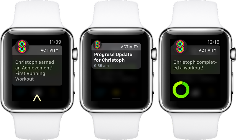 Activity sharing update