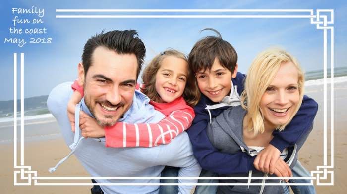 Adobe Photoshop Elements 2019 - adding text and borders