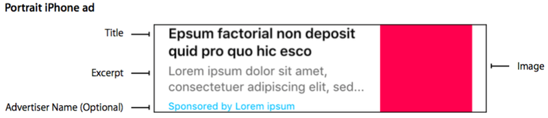 Apple News native ad format image 001