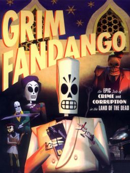 Grim Fandango (box artwork)