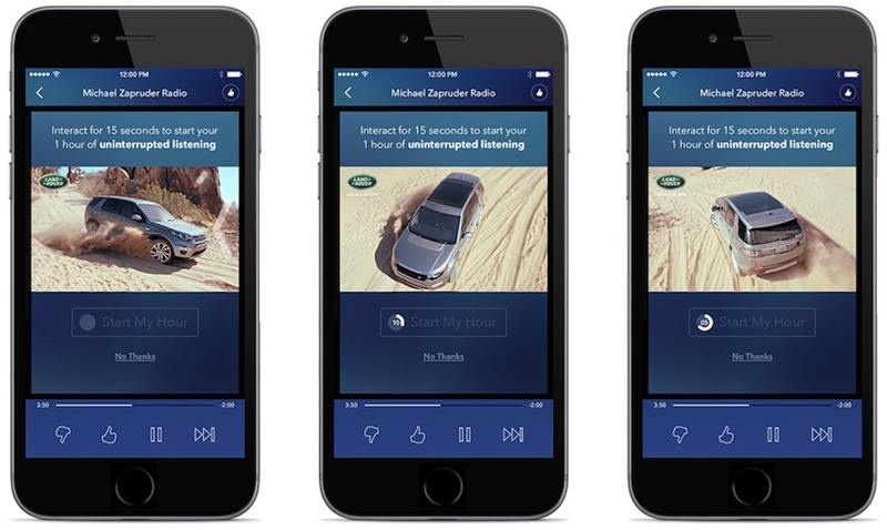 Pandora Sponsored Listening image 001