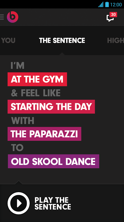 Beats Music 1.1 for Android (screenshot 001)