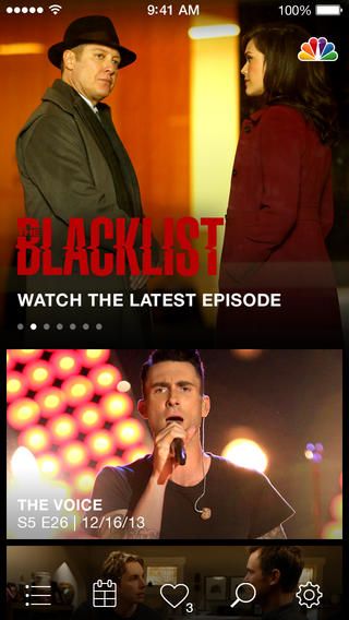 NBC for iOS 2.5.1 (iPhone screenshot 001)