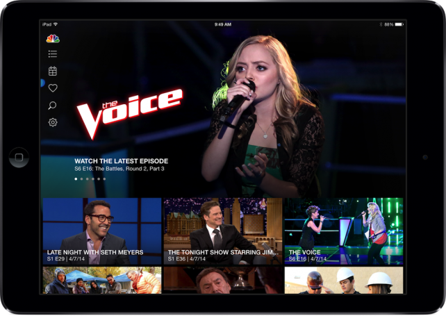 NBC for iOS 2.5.1 (iPad screenshot 001)