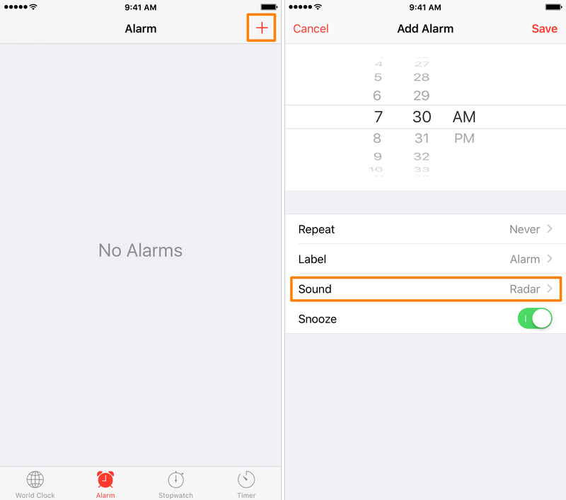 Keep iPhone from vibrating during alarm 1
