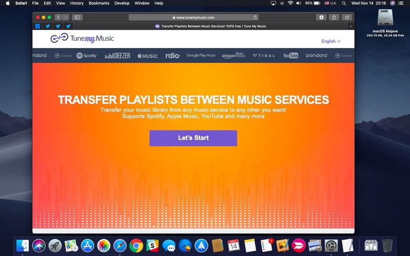 Déplacer des listes de lecture musicales