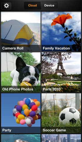 Amazon Cloud Drive Photos 1.0 for iOS (iPhone screenshot 001)