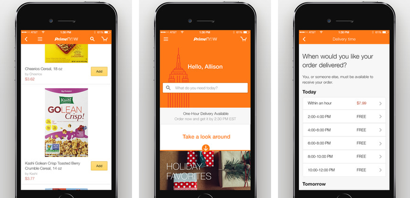 Amazon Prime Now 1.0 for iOS iPhone screenshot 001