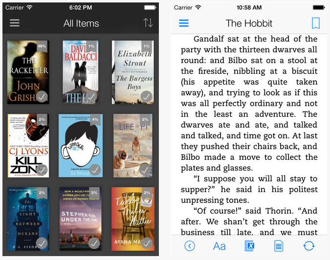 Kindle app