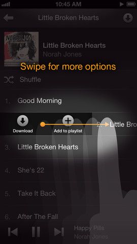 Amazon Cloud Player 2.1 for iOS (iPhone screenshot 004)