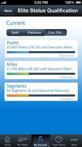 American Airlines 2.4 for iOS (iPhone screenshot 003)