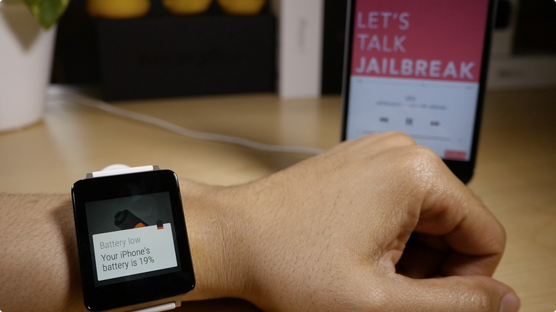 Android Wear Battery iPhone