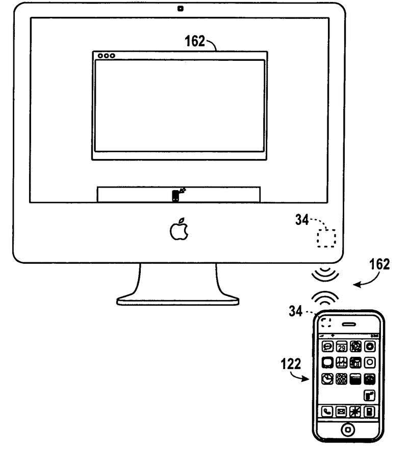 Apple patent (AirDrop transfers 001)