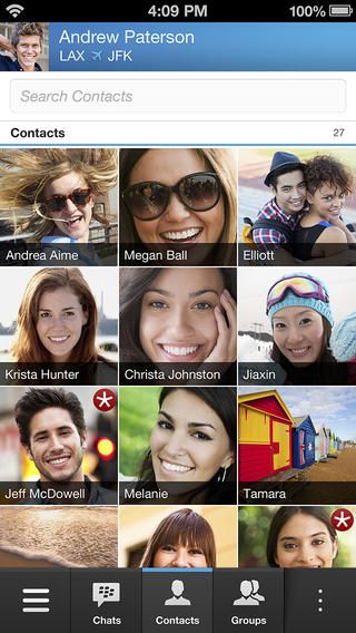 BBM 1.0.1 for iOS (iPhone screenshot 001)