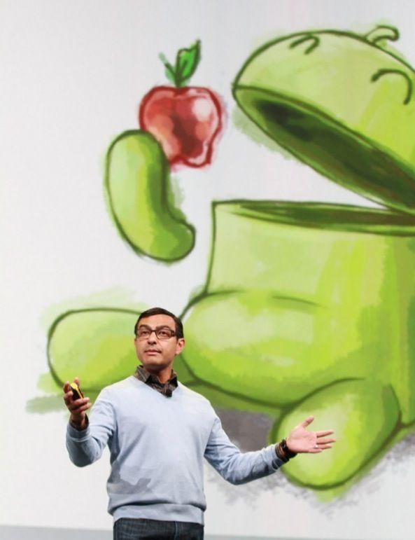 Google IO 2011 (Vic Gundotra Shows anti-Apple slide)