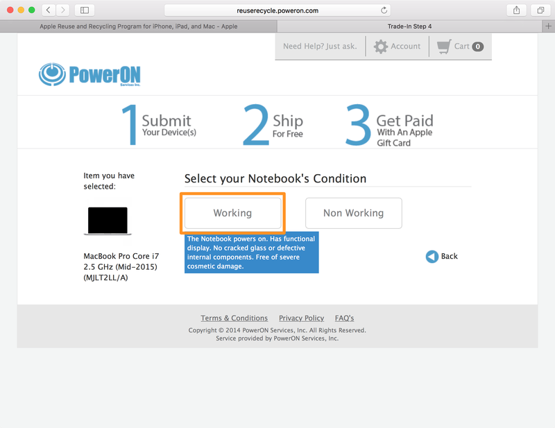 tutoriel de carte-cadeau de recyclage apple tech 8