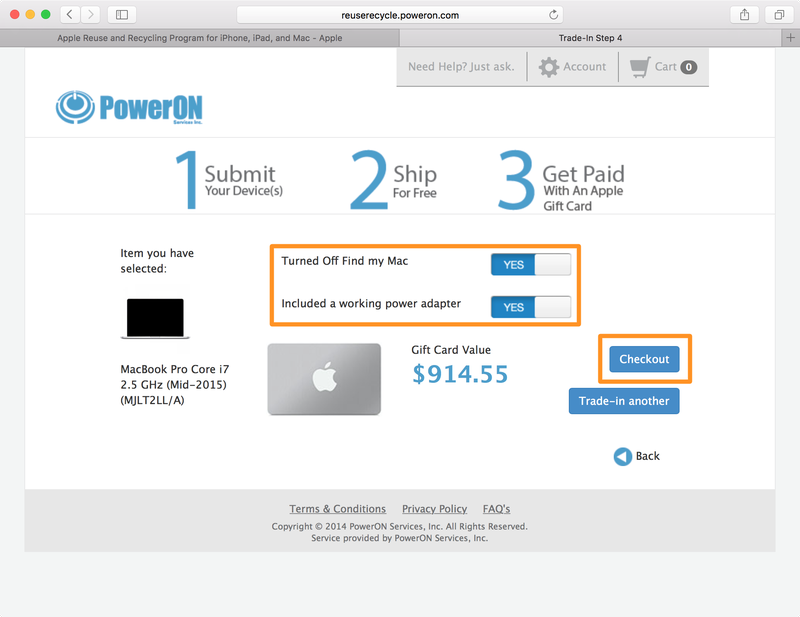 tutoriel de carte-cadeau de recyclage apple tech 9