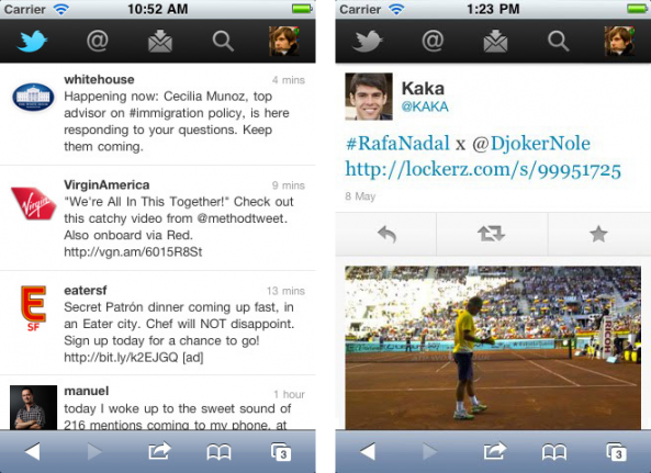 New Twitter Web App
